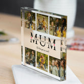 Personalised Mother's Day Custom Photo Block